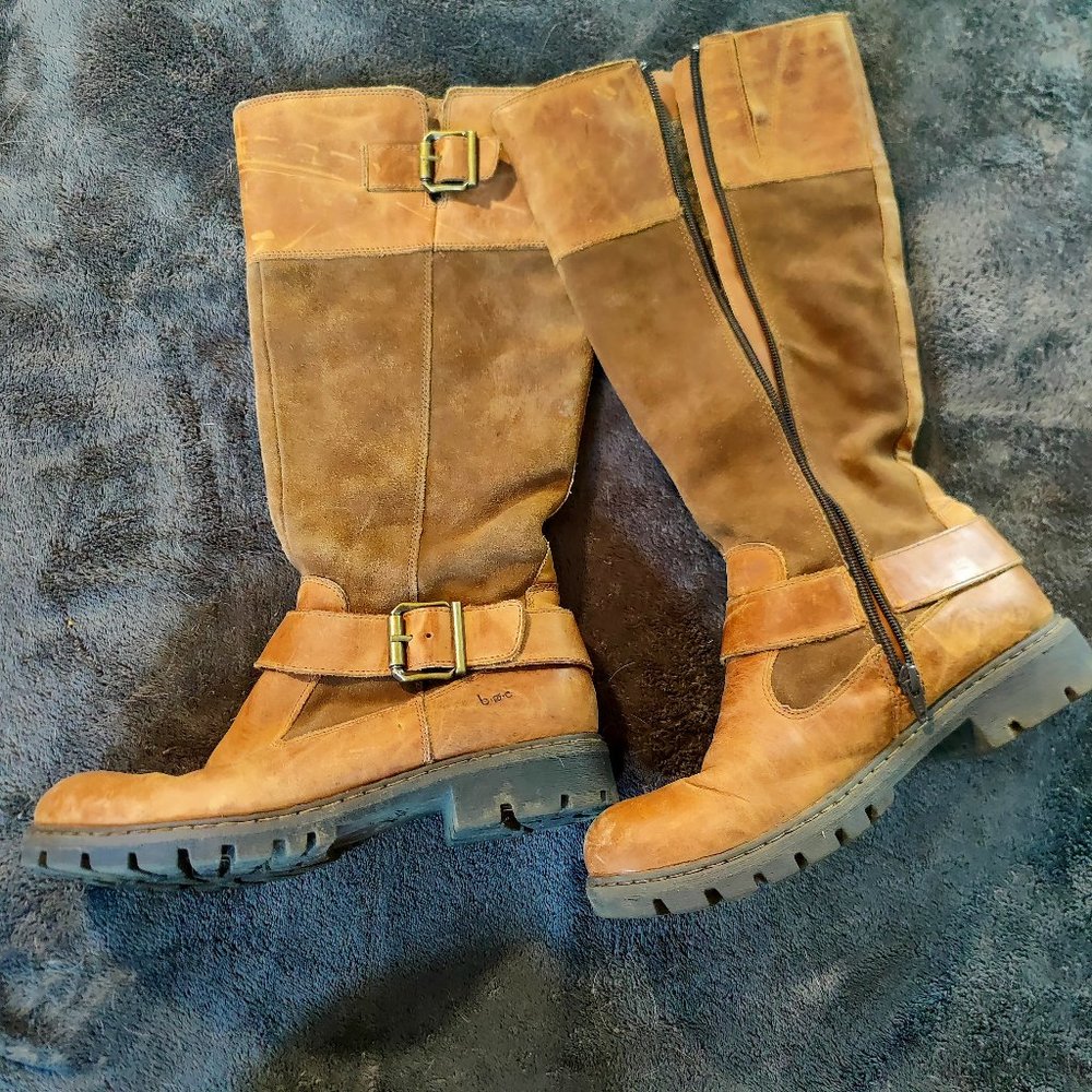 Knee-high boots